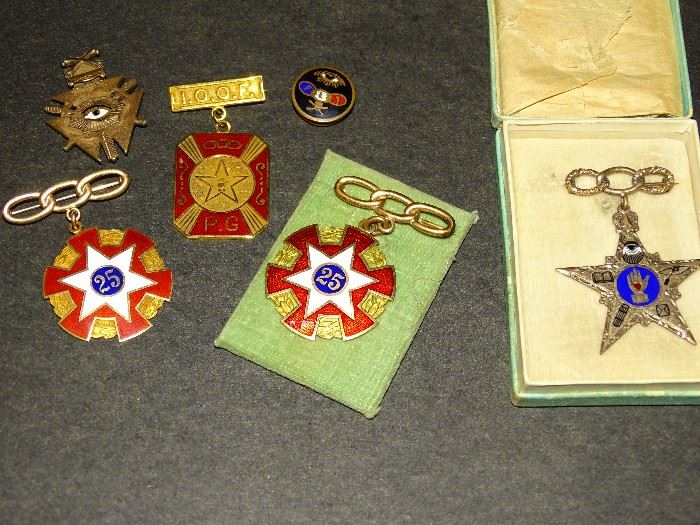 Independent Order of Odd Fellows medals