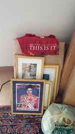 Lots of Michal Jackson collectibles