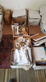 boxet to still be unpacked