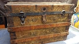 antique trunk