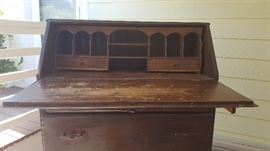 inside of the secretary