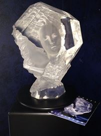 #2 of 600 - Michael Wilkinson creation on lighted pedestal