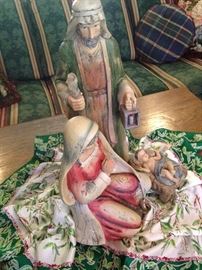 Mary, Joseph, and Baby Jesus
