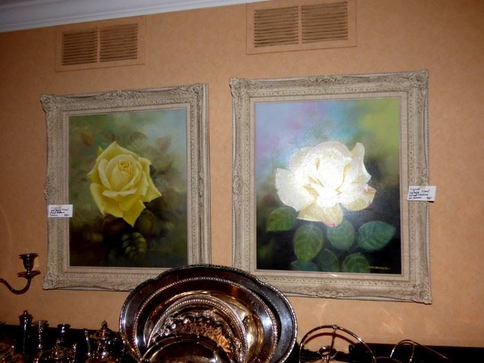 Original Oil roses
