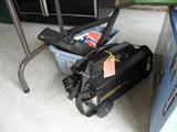 Oreck vac and accessories and bags.