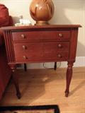 Two Council Craftsman Mahogany side tables.  Purchased new for $3000/pair.  High end.