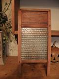 Columbus, Ohio glass washboard.  Real.