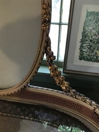 Detail of the dressing table