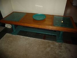 LONG WOOD COFFEE TABLE