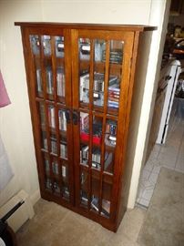 MISSION STYLE WOOD CABINET