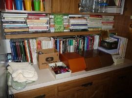 COOKBOOKS GALORE, RECIPE HOLDERS, SCISSORS
