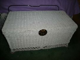 WICKER TRUNK