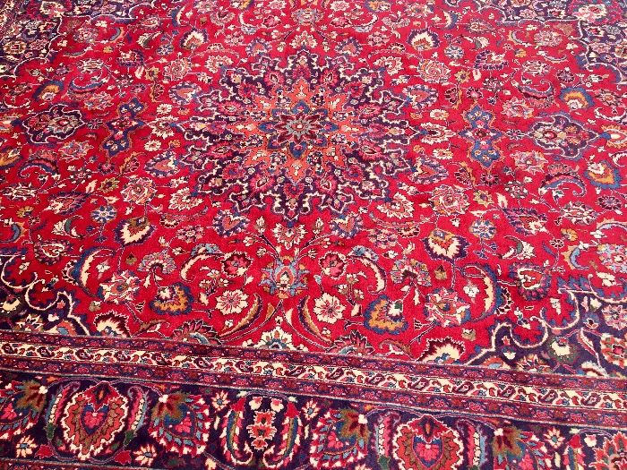 Large handmade Persian area rug