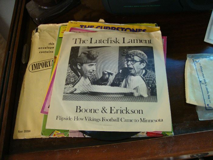 The Lutefisk Lament record (Boone & Erickson)