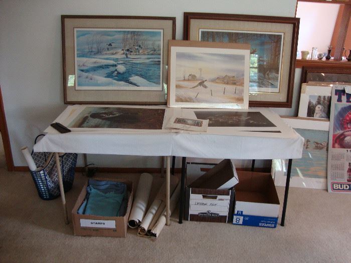 Wildlife prints and framed art