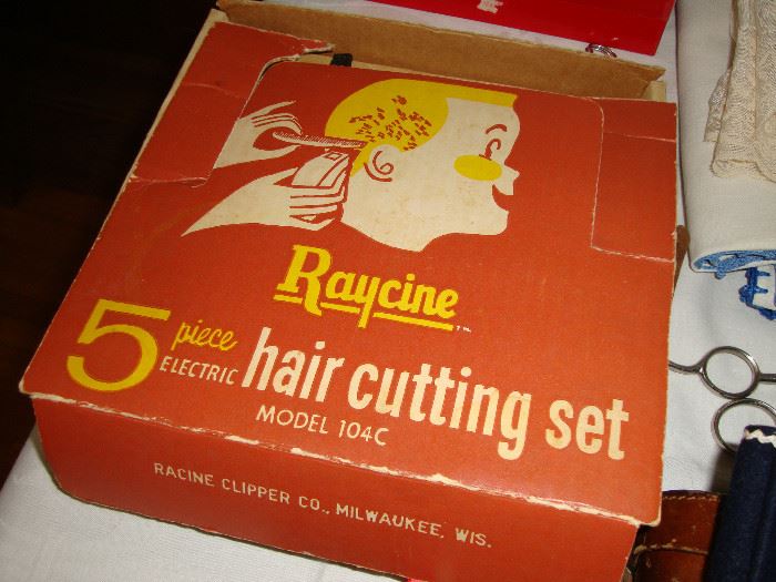 Raycine 5-piece electric hair cutting set (Model 104C)