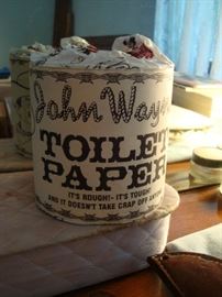 John Wayne Toilet Paper: It's Rough! – It's Tough! 
