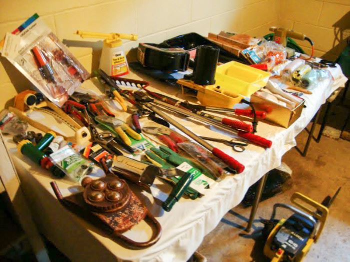Garden tools and equipment