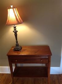 Side table with drawer