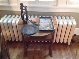Small drop leaf antique table