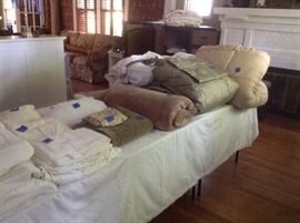 Lots of bedding,  twin, full and queen
