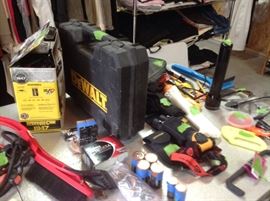 Charger, DeWalt drill, jumper cables, binoculars, etc....presale available
