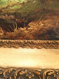 Original Painting By Bernd Gagel Circa:1940.