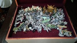 painted lead soldiers