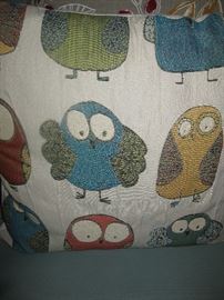 Owl pillow
