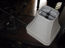 Pair lamps shades