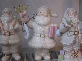 Lenox Santa's