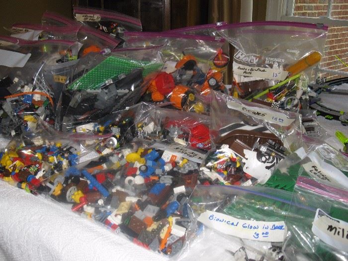 Lego assortments - Pirates, castles,  boats, cars, windows, bionicles, trees, bases: You name it , we have it!