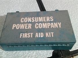 Vintage Consumers Power First Aid Kit