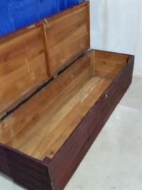 Wooden box over 100 years old