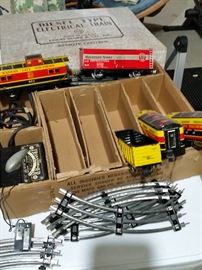 Marx Train Set in original box