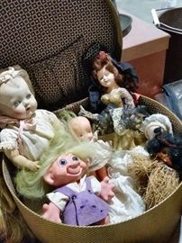 Lots of baby dolls
