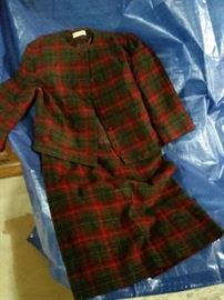 Pendleton Vintage skirt and jacket