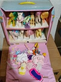 My Little Pony with lots of accessories 
