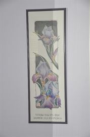 More great framed artwork throughout the home