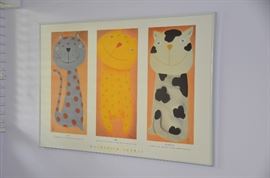  Framed Mackenzie Thorpe poster 36" x 24" 