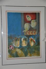 "Three People" by Alaro Sunol Monoz-Ramoz (ALVAR), Artist Proof 33" x 43"