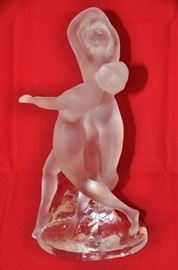 Stunning Lalique Two Dancers!
