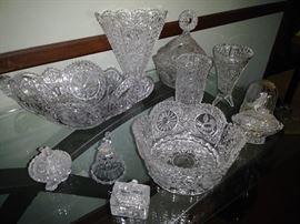 cut glass crystal collection