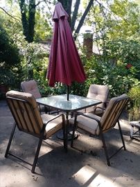 patio table and chair set