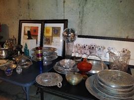 metalware, etc