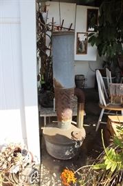 vintage ,metal heater