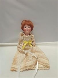 "Made in Germany Porzellanfabrik Burggrub Red Hair Doll 169 Blue Sleepy Eye 11"""  CURRENTLY LISTED ON EBAY UNDER GSLJENN