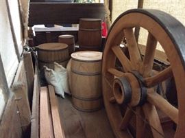 Prison Art Hand Crafted Covered Wagon