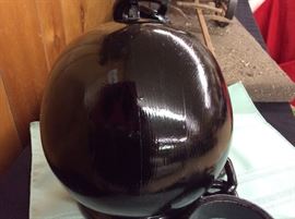 Prison Art Hand Carved Wooden Ball & Chain with Lock