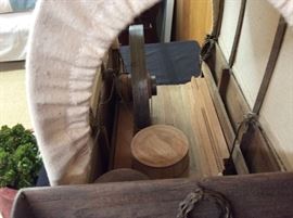Prison Art Hand Crafted Covered Wagon